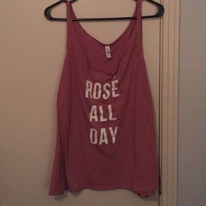 🍷Rosé All Day tank🍷